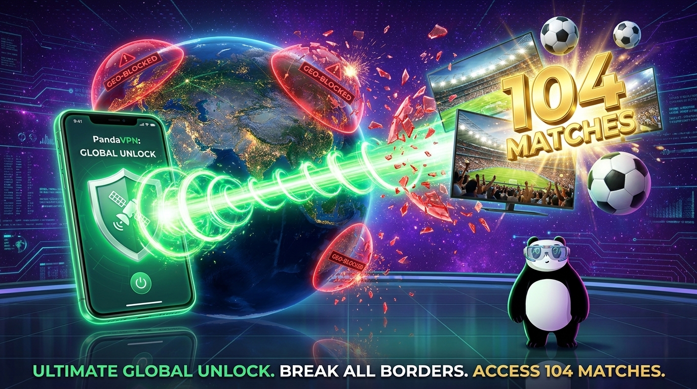 Don’t Let Geo-Blocks Stop Your World Cup Fever: Stream All 104 Matches Worldwide with PandaVPN!